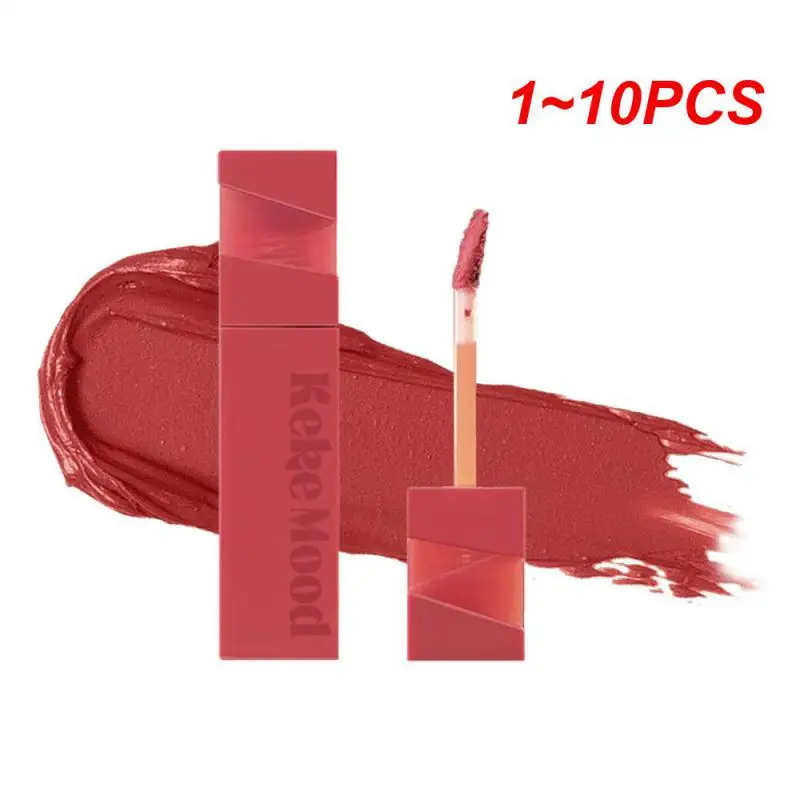 1 ~ 10 Pezzi Smalto Per Labbra Durevole E Ricco Piccolo Rossetto Bianco Rossetto Economico Liscio E Non Cremoso Piccolo Bello
