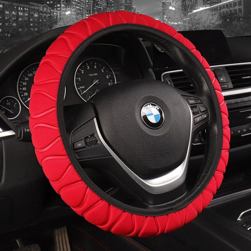 Accessori Auto Interni Copertura Del Volante Universale Per Bmw E46 Golf 4 5 Auto Peugeot Tesla Funda Volante Coche Decorare