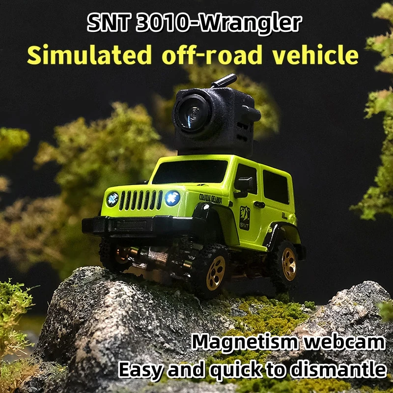 Snt 1:64 Off-Road Snt 3010 Wrangler Rc Car Con 4Wd Camera Mini Fpv Rc Car Senza Occhiali Fpv Car Miglior Regalo Per Bambini
