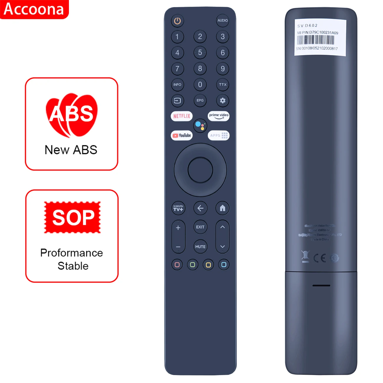 Xmrm-Ml Telecomando Per Xiaomi Ultra Hd 4K Qled Tv Q2 50 "55" 65"