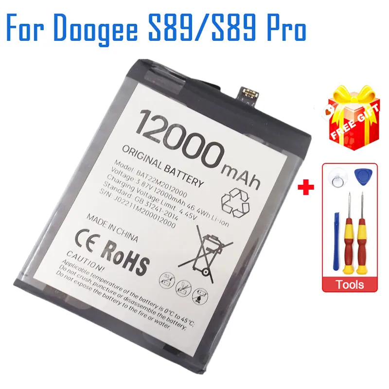 Doogee S89 S89 Pro Batteria Nuovi Accessori Per Batterie Per Cellulari Integrati Interni Originali Per Smartphone Doogee S89 Pro