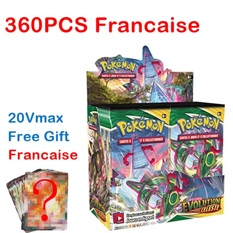 Pokemon Tcg: Xy Evolutions Sealed Shining Fates Booster Box Inglese Francese Da Collezione Trading Vmax Gioco Di Carte Giocattolo