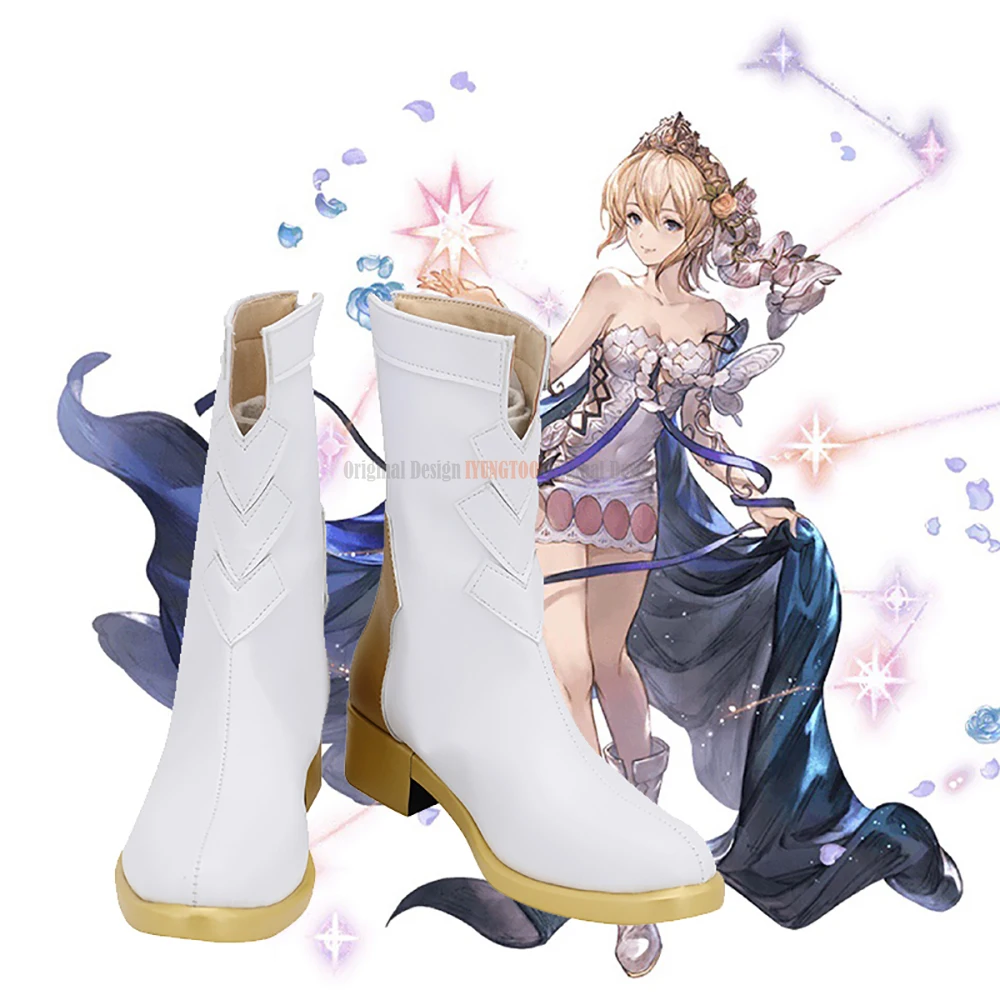 Gbf Europa Scarpe Cosplay Granblue Fantasy Europa Stivali Cosplay Scarpe Su Misura