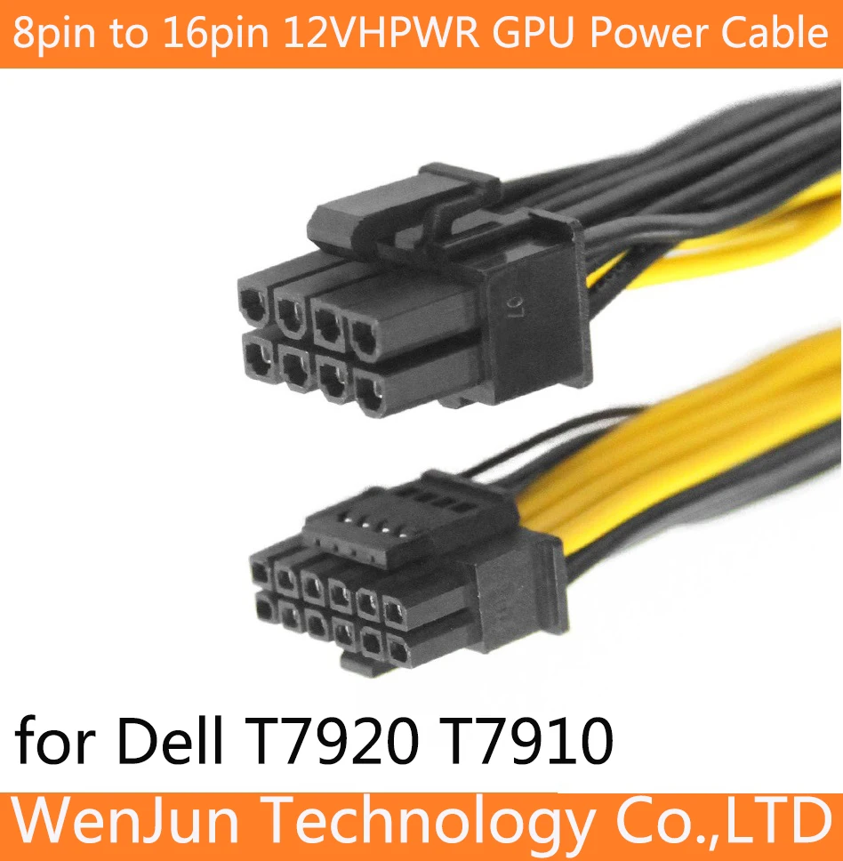 Cavo Di Alimentazione Da 8Pin A 16Pin 12 + 4P Per Server Dell T79200 T7910 E Scheda Grafica Pci-E 5.0 12Vhpwr Gpu Rtx4080 Rtx4090 L40S