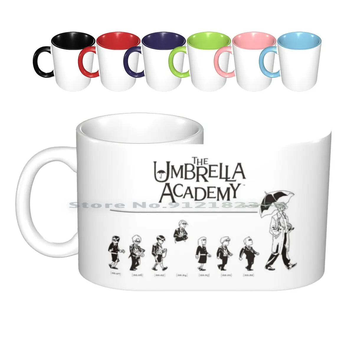 The Umbrella Academy Tazze In Ceramica Tazze Da Caffè Tazza Da Tè Al Latte Ombrello Academy The Umbrella Academy Cha Cha Nocciola