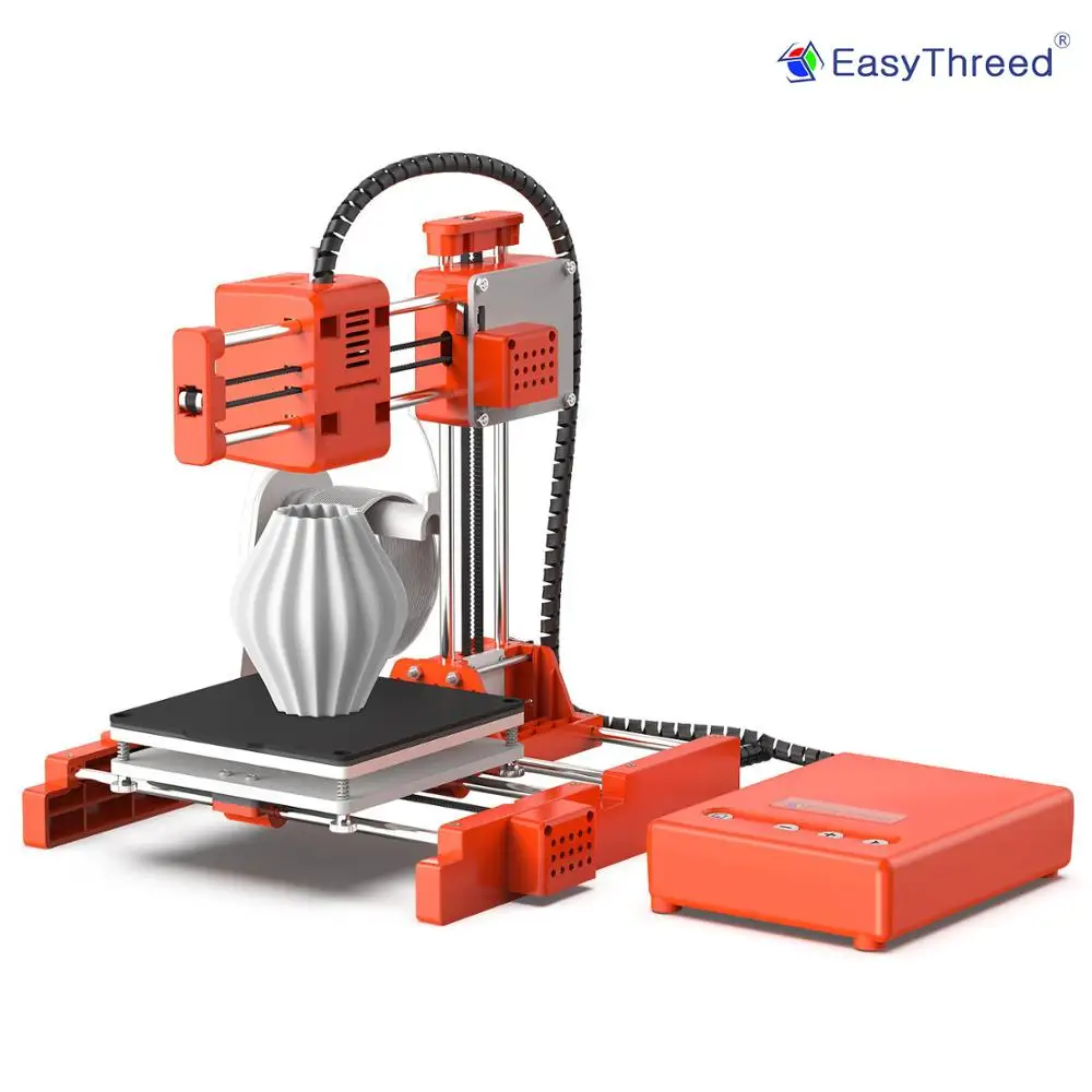 Easythreed Mini Stampante 3D X1 Stampanti Fai Da Te Stampante 3D Macchina Da Stampa Drukarka Nero Arancione Promozione Regalo Per Bambini