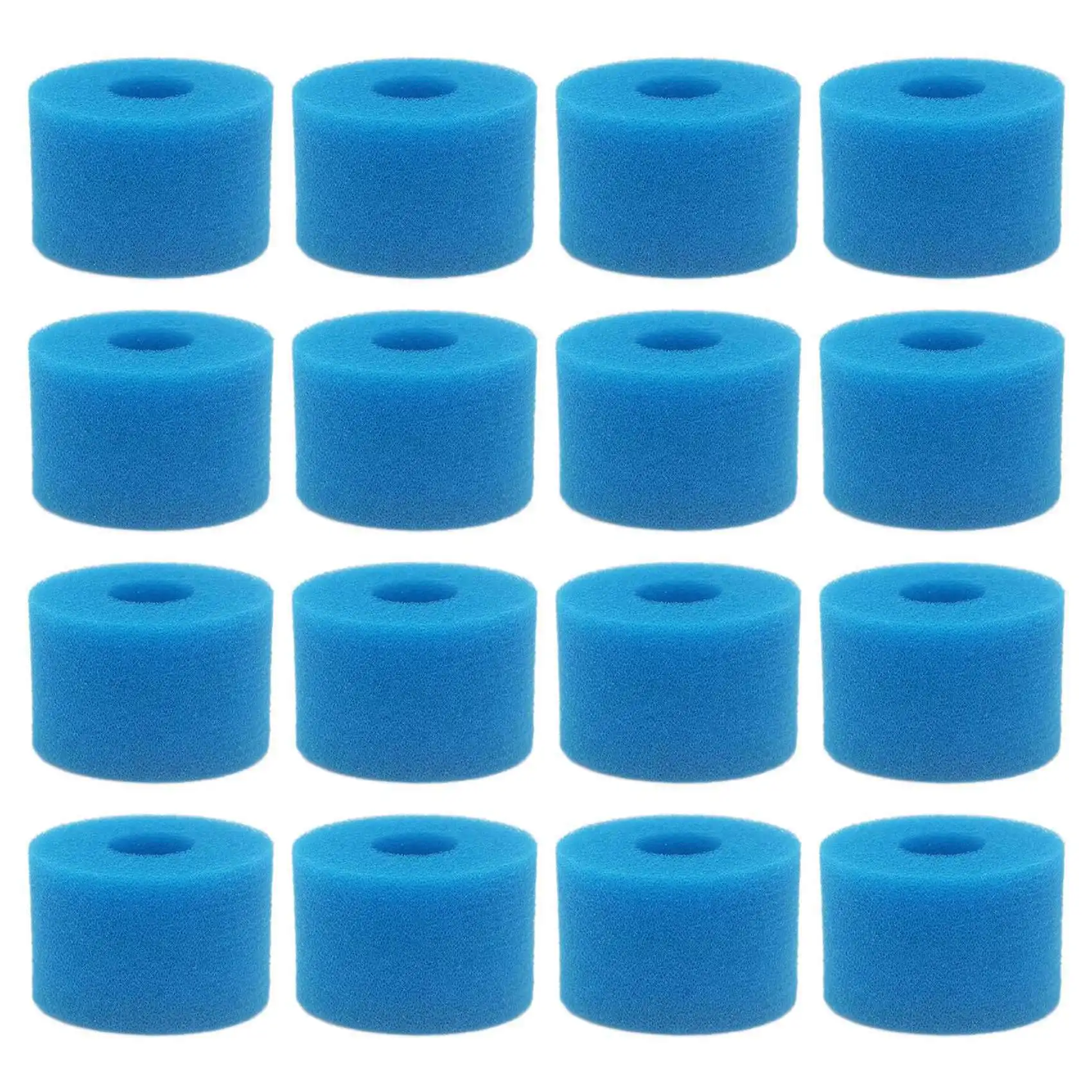 16Pc Per Intex Pure Spa Filtro Per Vasca Idromassaggio In Schiuma Lavabile Riutilizzabile Tipo S1
