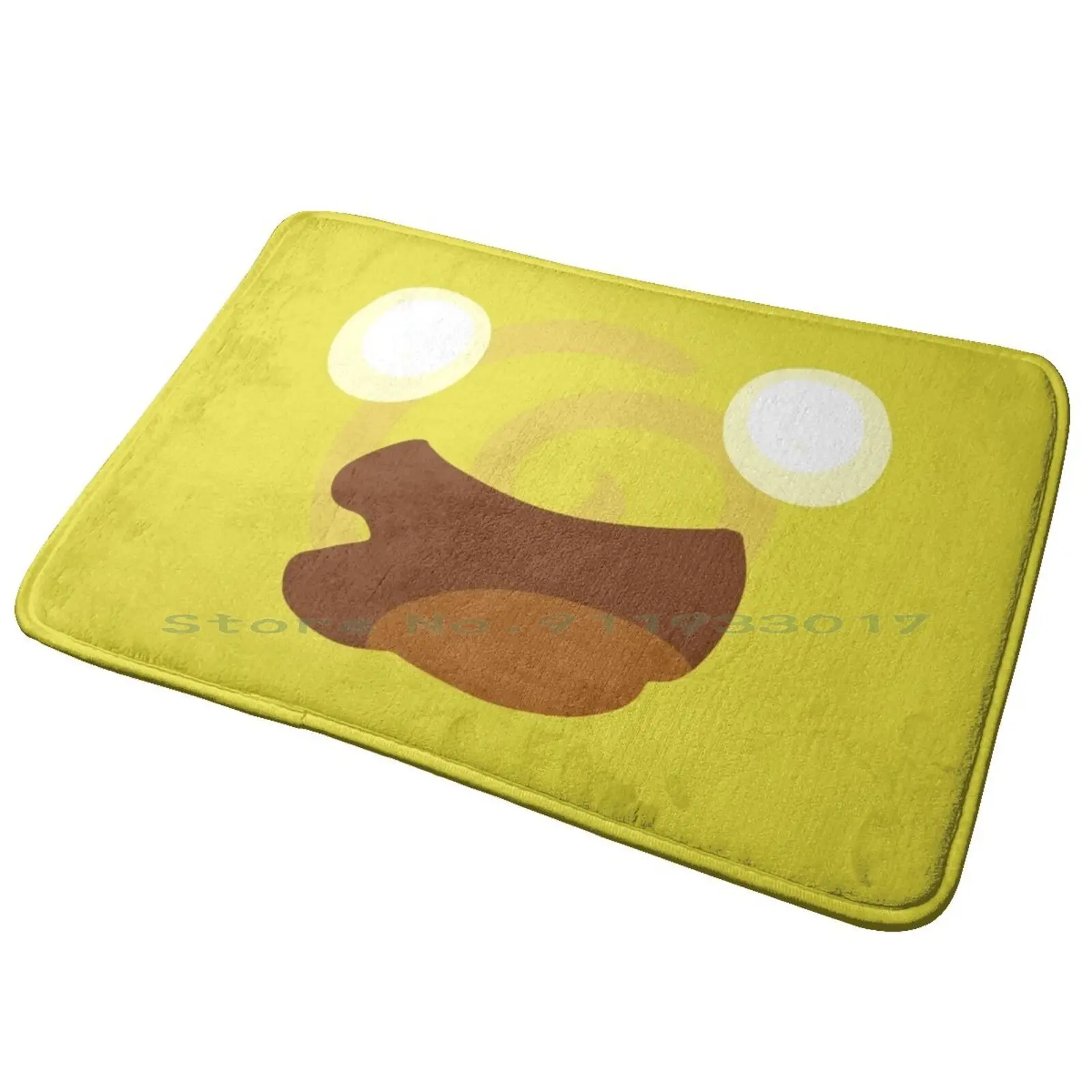 Quantum Slime-Slime Rancher-Cute Face Cut Out Design Ingresso Tappetino Da Bagno Tappeto Da Bagno 90S 80S 70S Musica Spot Fun Party