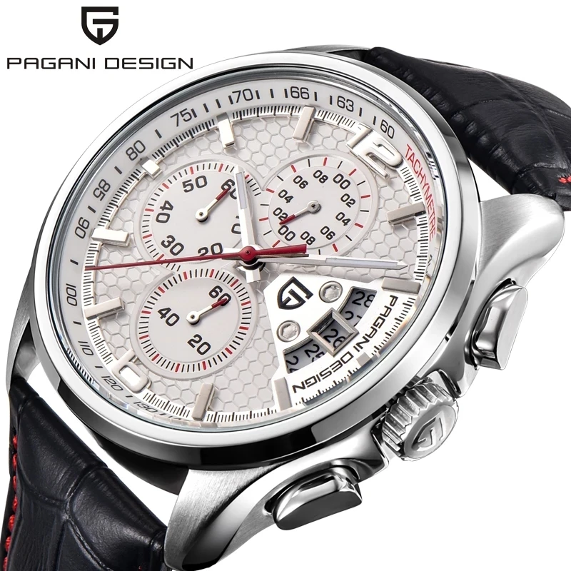 2021 Pagani Design Uomo Orologi Al Quarzo Marchi Di Lusso Movimento Moda Orologi Militari Orologi Al Quarzo In Pelle Relogio Masculino