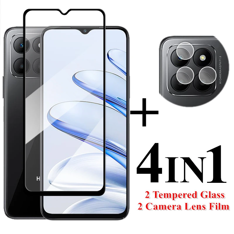 Per Honor 70 Lite Screen Protector 6.5 Pollici Full Cover Glass Per Honor 70 Lite 5G Vetro Temperato Honor 70 Lite Obiettivo Della Fotocamera Flim