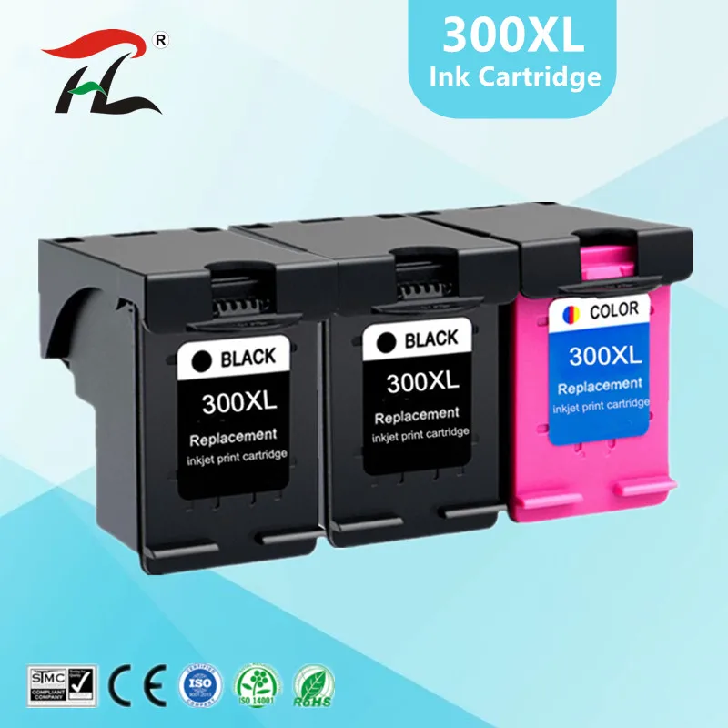 Compatibile 300 Cartuccia Di Inchiostro Per Hp 300Xl Per Hp 300 Per Hp 300Xl Deskjet D1660 D2560 D2660 D5560 F2420 F2480 F2492 Stampante