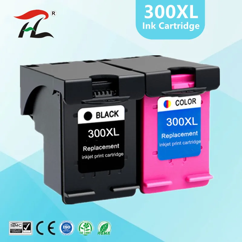 Compatibile 300 Cartuccia Di Inchiostro Per Hp 300Xl Per Hp 300 Per Hp 300Xl Deskjet D1660 D2560 D2660 D5560 F2420 F2480 F2492 Stampante