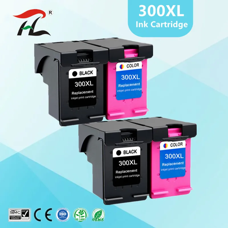 Compatibile 300 Cartuccia Di Inchiostro Per Hp 300Xl Per Hp 300 Per Hp 300Xl Deskjet D1660 D2560 D2660 D5560 F2420 F2480 F2492 Stampante