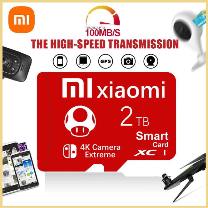 Xiaomi 2Tb Sd Memory Card 1Tb A2 Micro Tf Sd Card Cartao De Memoria Tf Card Per Nintendo Switch 3Ds Ps Vita Gaming Nintendo 64