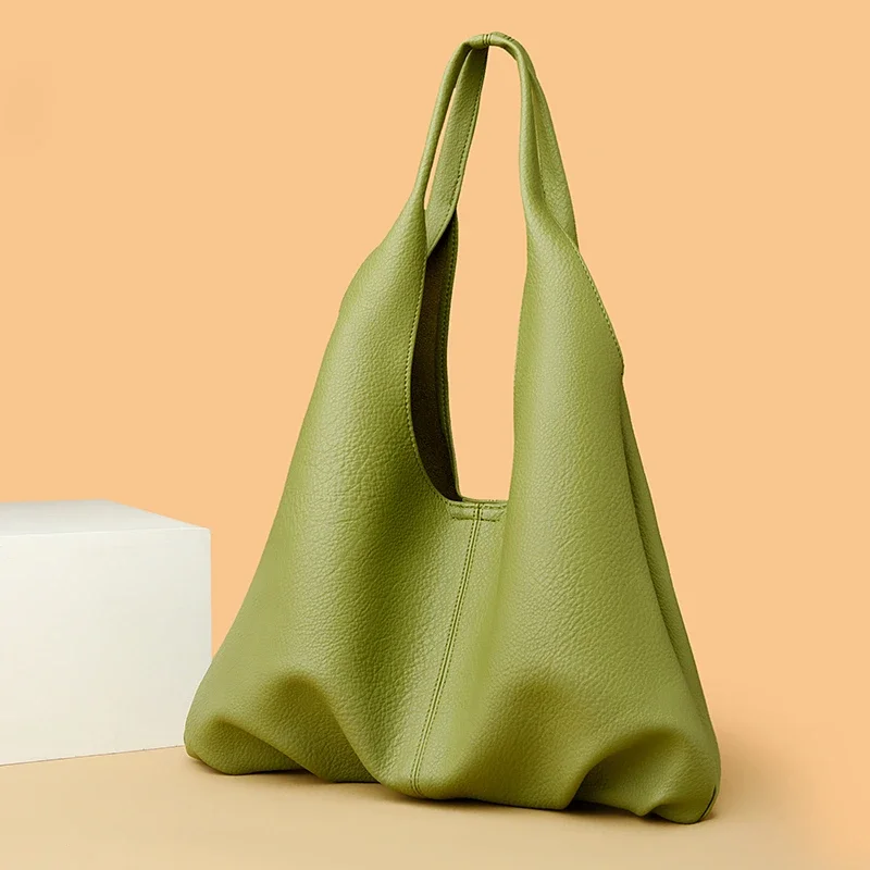 Spedizione Gratuita Bolsa De Ombro Feminina Nova Moda Tendência Casual Cor Sólida Grande Capacidade Bolsa De Ombro Feminina