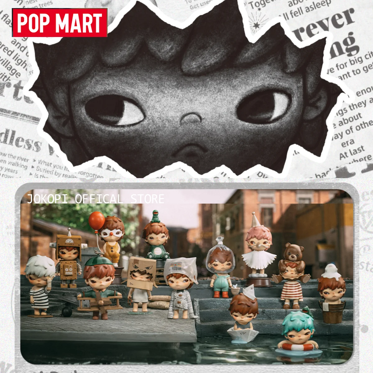 Popmart Hirono Little Mischief Series Blind Box Toys Mystery Box Mystery Figure Caja Surprise Box Kawaii Model Regalo Di Compleanno