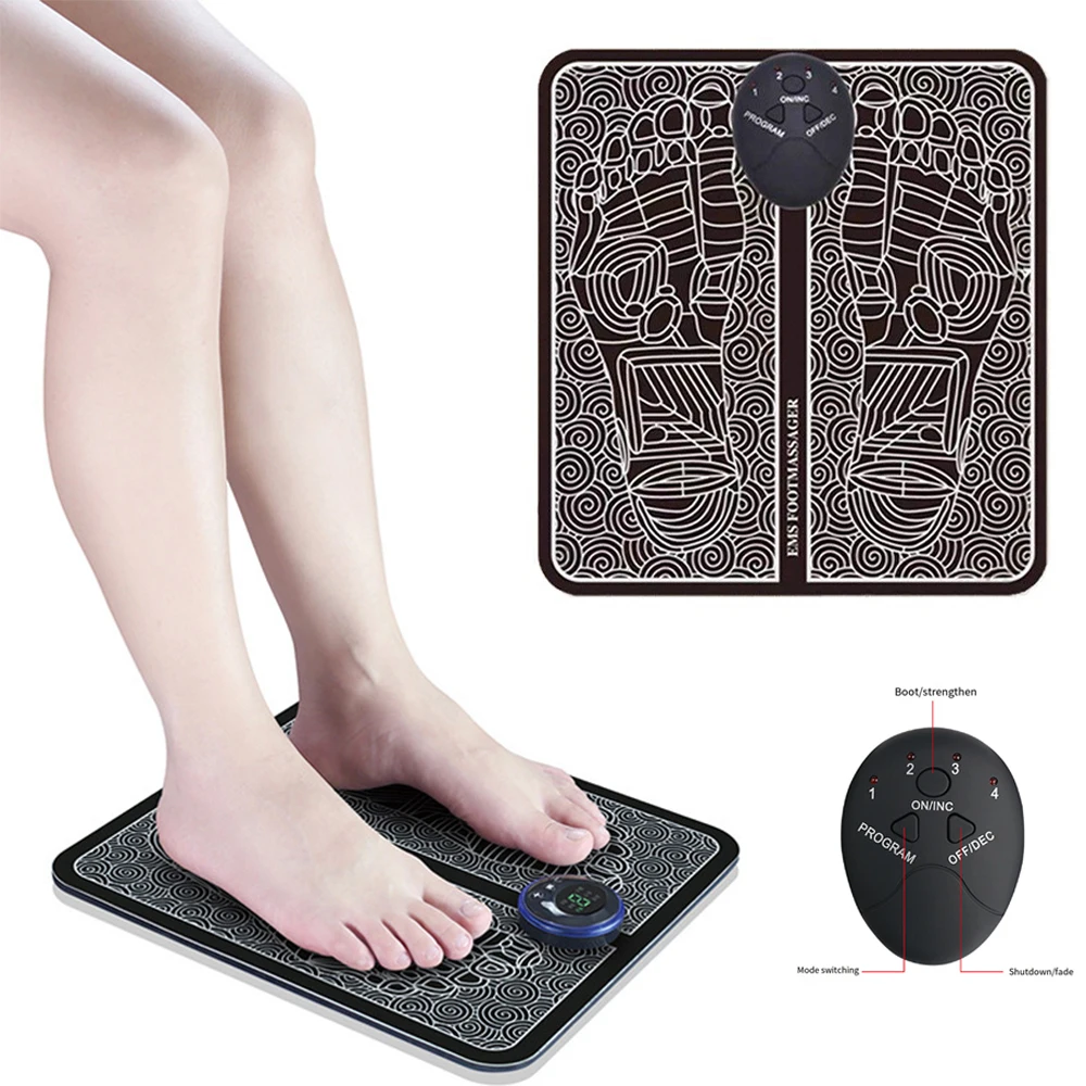 Electric Smart Ems Health Care Relax Fisioterapia Foot Pes Muscle Terapia Fisica Microcurrent Massage Cushion Portabilità