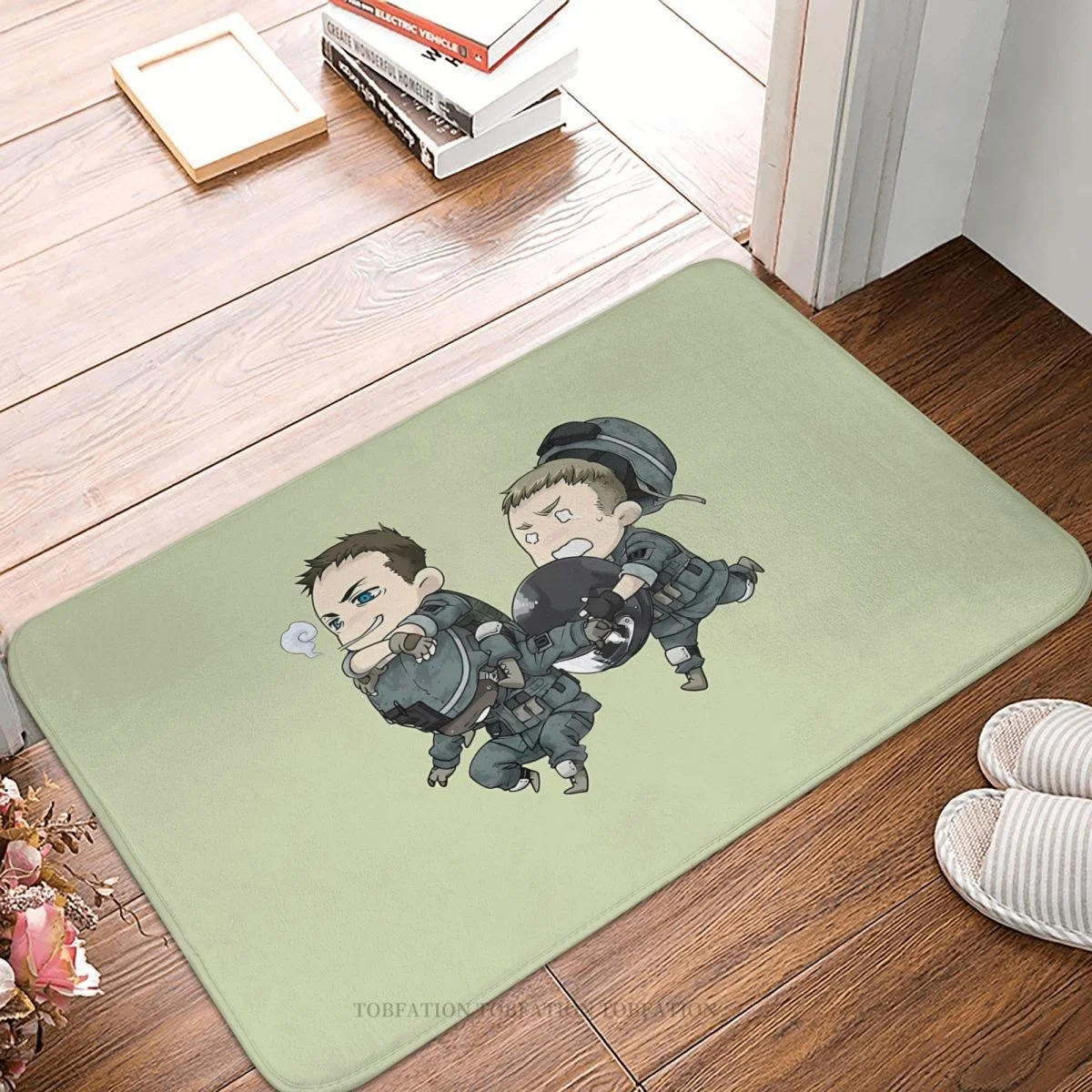 Gioco Cod Zerbino Antiscivolo Mw2 Tappetino Da Cucina Da Bagno Verde Tappeto Di Benvenuto Decorazioni Per Interni