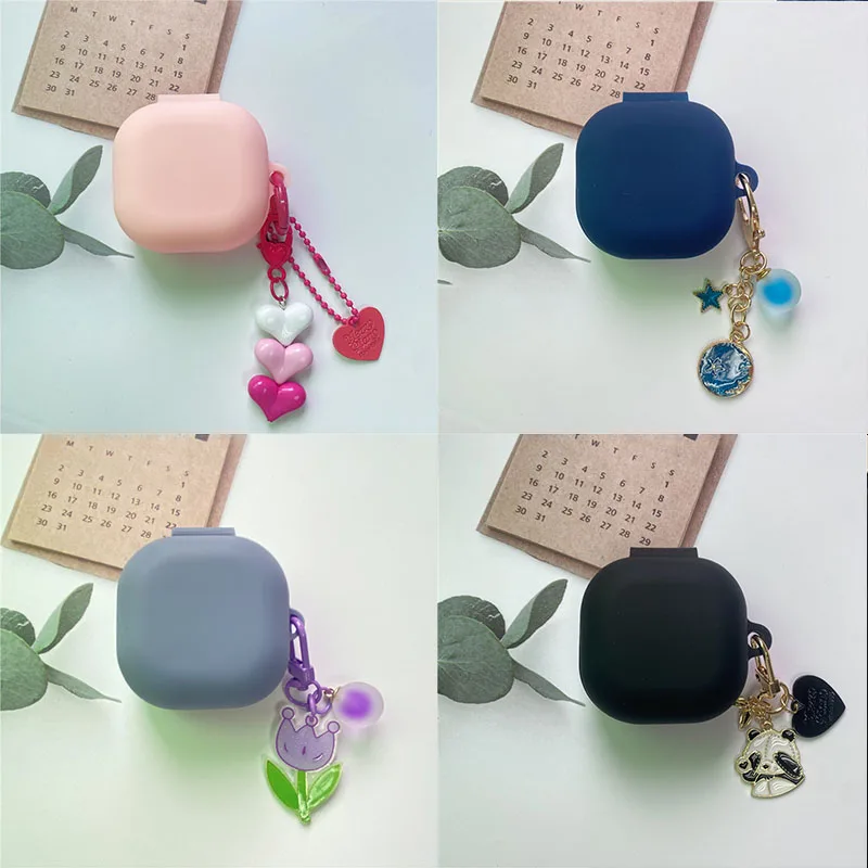 Custodia Di Lusso Per Samsung Galaxy Buds Live Buds Pro Buds2 Cover Protettiva Per Auricolari Con Portachiavi Per Samsung Galaxy Buds2 Pro
