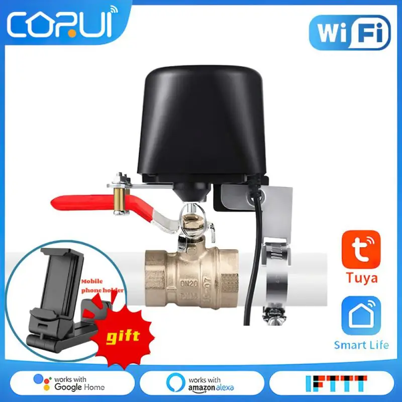 Corui Smart Home Tuya Wifi Valve Smart Water/Gas Valve Automation Control Funziona Con Amazon Alexa E Google Home