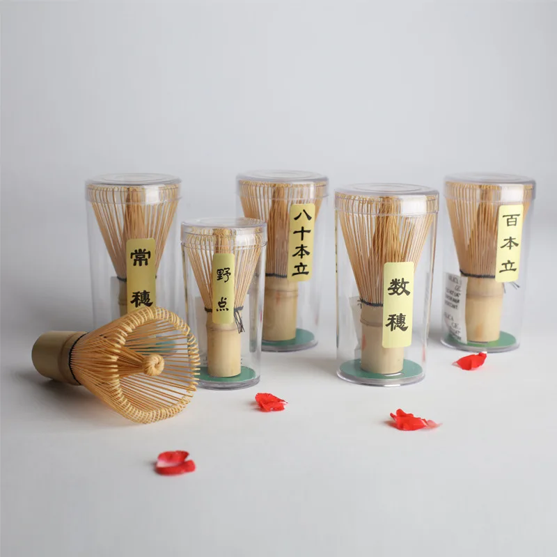 Bamboo Tea Frusta Matcha Point Green Tea Powder Appliance Matching Tool Drop Shipping Te Matcha Kit Muslimtisc.