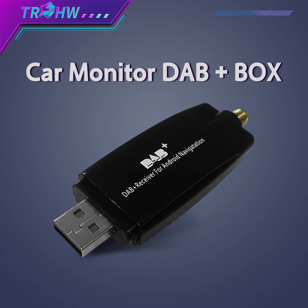 Per Android Radio Dab + Box Plus Box Con Amplificatore Sintonizzatore Antenna Ricevitore Hifi Modulo Dongle Auto Autoradio Adattatore Usb Dab Per Auto