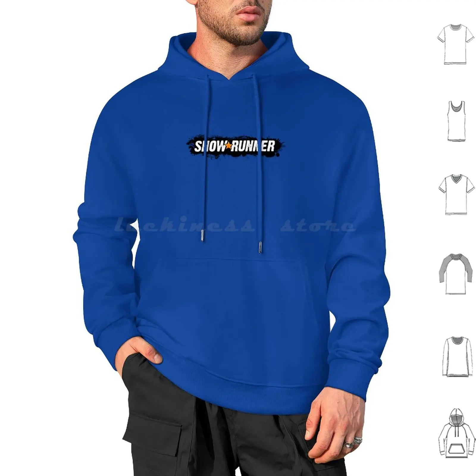 Snowrunner Title Screen Logo Design Felpe Con Cappuccio Manica Lunga Snowrunner Logo Logo Design Truck Simulator Offroad Mudrunner