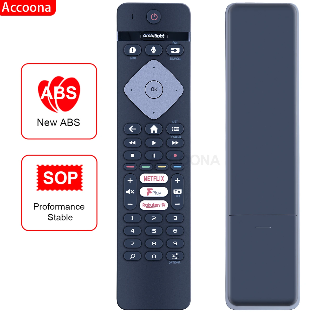 Telecomando Rc4154406/01R Per Philips Voice Ambilight Tv