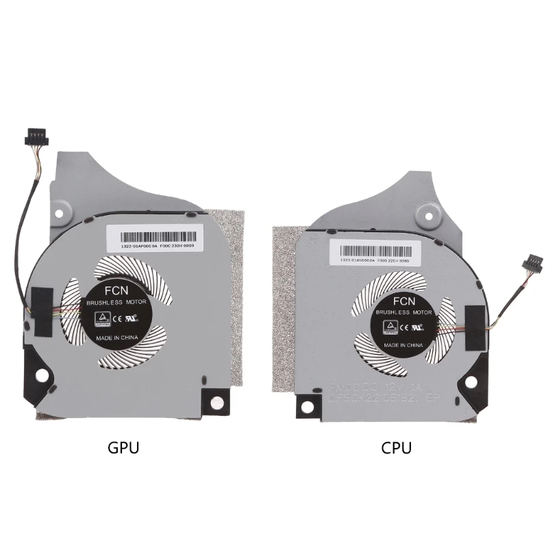 2023 Nuove Ventole Di Raffreddamento Dc12V 1A Ventola Gpu Cpu Per Ventole Del Radiatore Del Dispositivo Di Raffreddamento Della Cpu Del Notebook G5-55