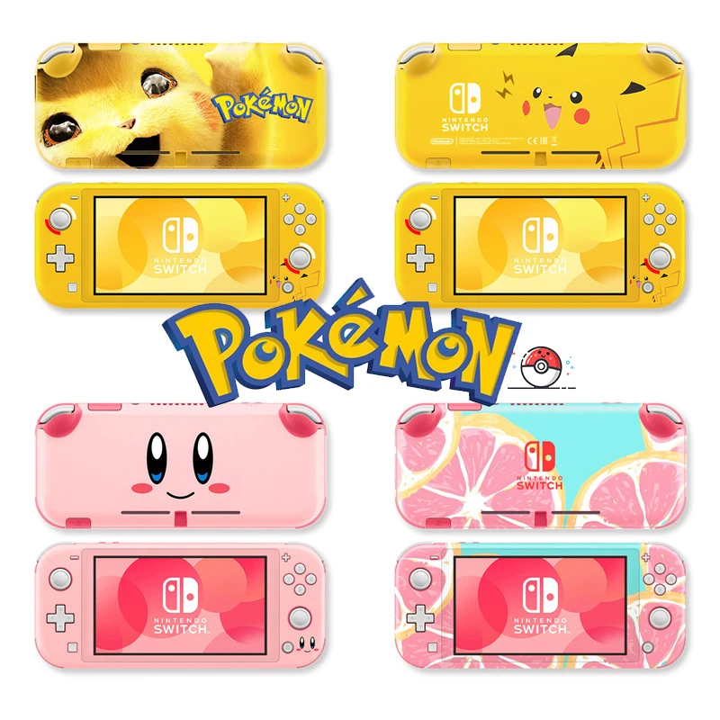 Anime Pokemon Pikachu Nintendo Switch Lite Skin Sticker Decal Per Nintendo Switch Lite Nuovo Protector Nintendo Switch Lite Sticker