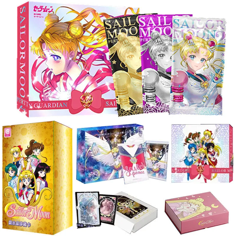 2023 New Sailor Moon Silver Crystal Cards Anime Special Edition Full Flash Edition Special Pr Card Chibiusa Mizuno Ami Hino