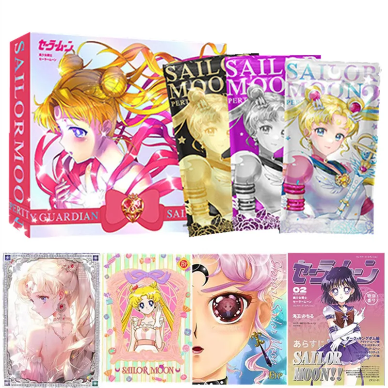2023 New Sailor Moon Silver Crystal Cards Anime Special Edition Full Flash Edition Special Pr Card Chibiusa Mizuno Ami Hino