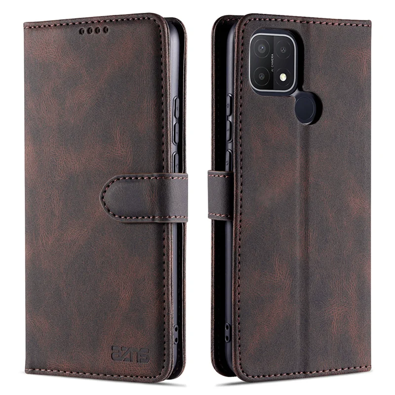 Custodia A Portafoglio Con Magnete Di Marca Di Lusso Per Oppo A96 95 94 74 73 72 57 56 55 54 5336 35 16 15 5G Custodia A Conchiglia In Pelle Per Cellu