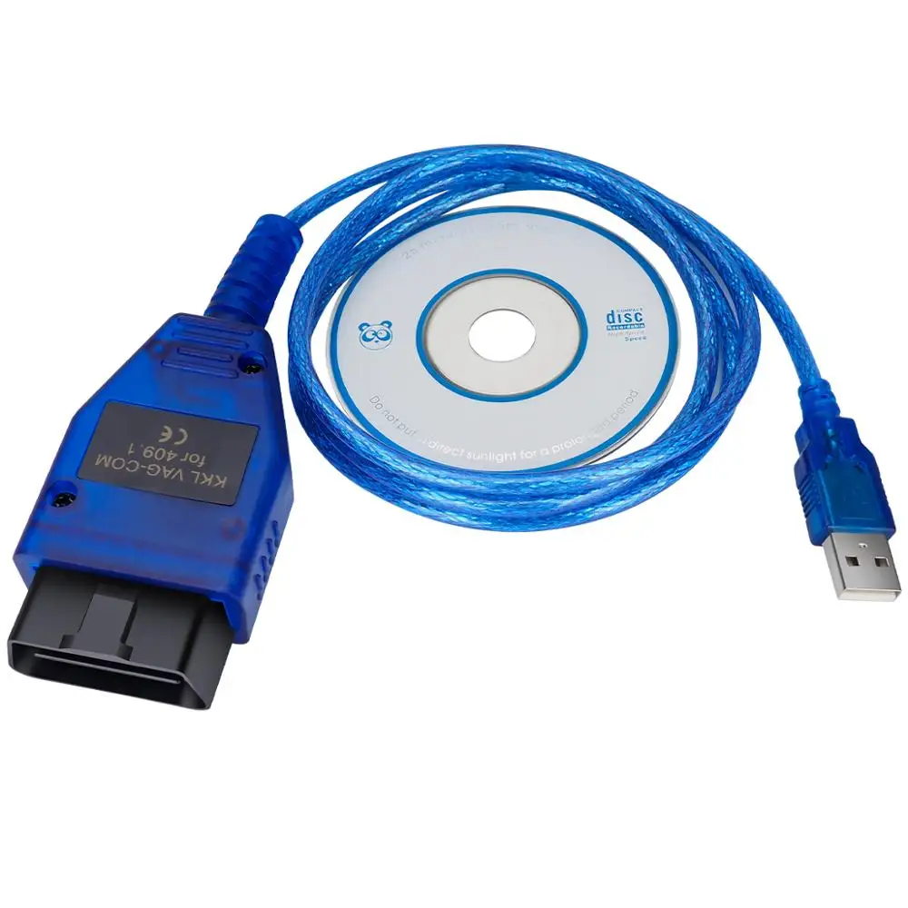 Strumento Diagnostico Vag409.1 Vag 409 Cavo Usb 16Pin Obd2 Per Audi Volkswagen Vw Skoda Seat Vag-Com_Kkl409 Cavo Obd2 Vag-Com 409.1