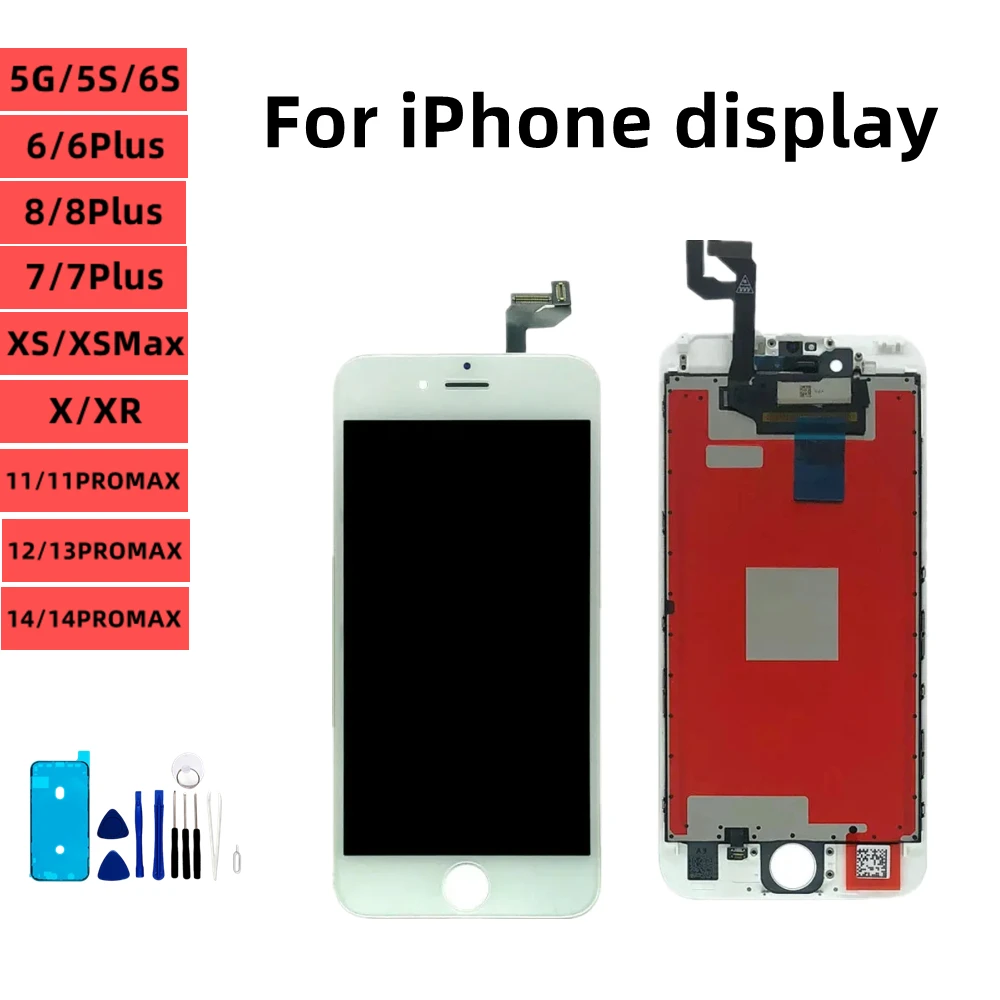 Nuovo Per Iphone 12 Pro Max Display Lcd Touch Screen Con Digitalizzatore Di Ricambio Per Display Iphone 12 Pro Max