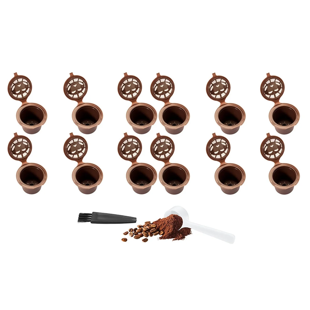 Filtro Per Capsule Di Caffè Per Macchine Da Caffè Nespresso Sostituzione Per Capsule Nespresso Capsule Filtranti Per Caffè Ricaricabili