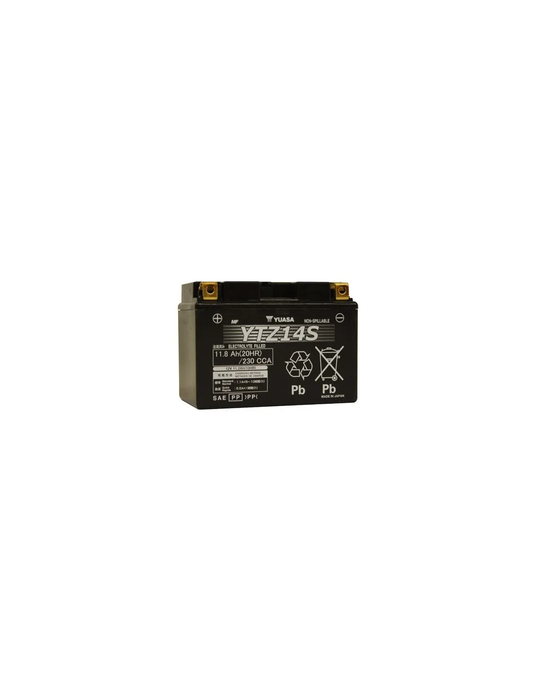 Batterie Yuasa Ytz14S Batteria Yuasa Precaricata
