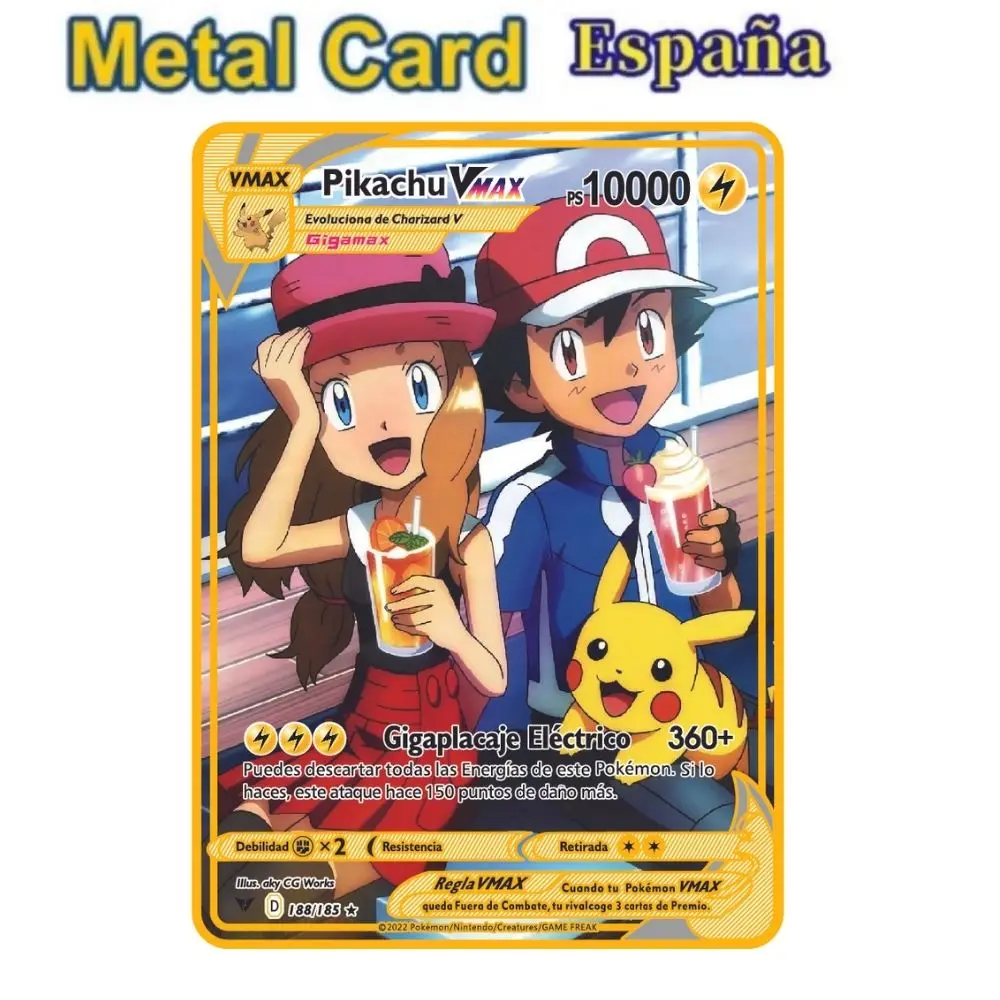 Anime Pokemon Ancient Weries Gold Cards Collection Card - Ancient Mew Promos Collection Toys For Children