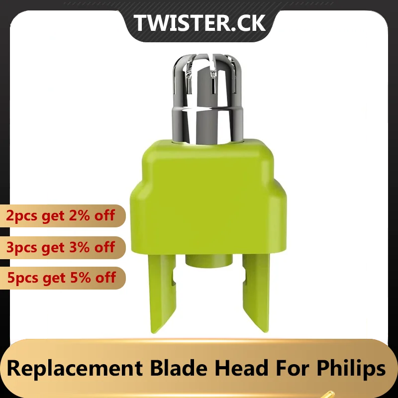 Per Philips Naso Tagliacapelli Testina Di Ricambio Lama Compatibile Per Philips Norelco One Blade Clipper Per Capelli Sopracciglia