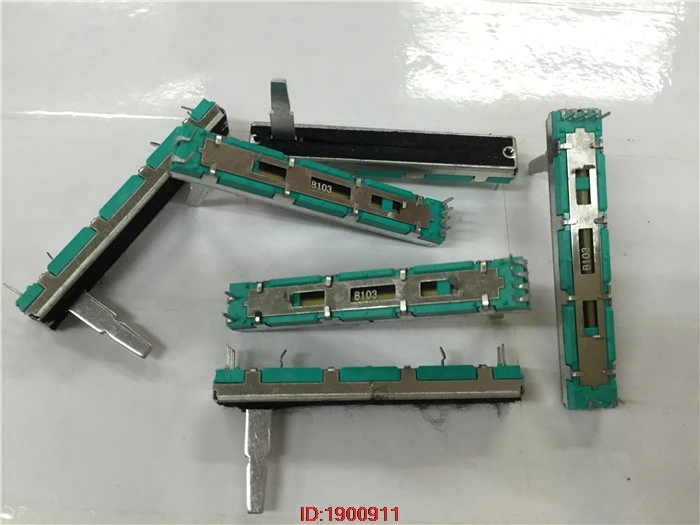 5 Pz/Lotto Potenziometro Djm-400 500 600 800 Putter Doppio Potenziometro B10K