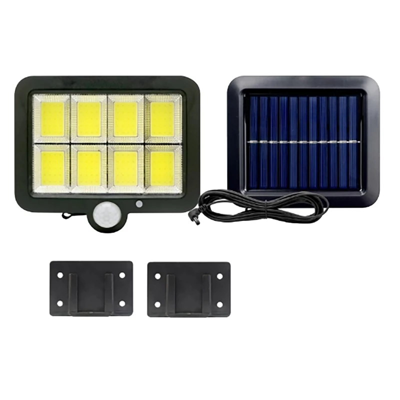 Led Solar Outdoor Light Motion Sensor Flood Light Ip65 Impermeabile Garage Patio Light Lampada Da Parete Solare Lampione Stradale