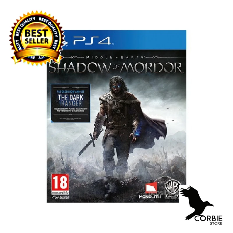 Middle Earth Shadow Of Mordor Ps4 Game Original Playstatian 4 Game