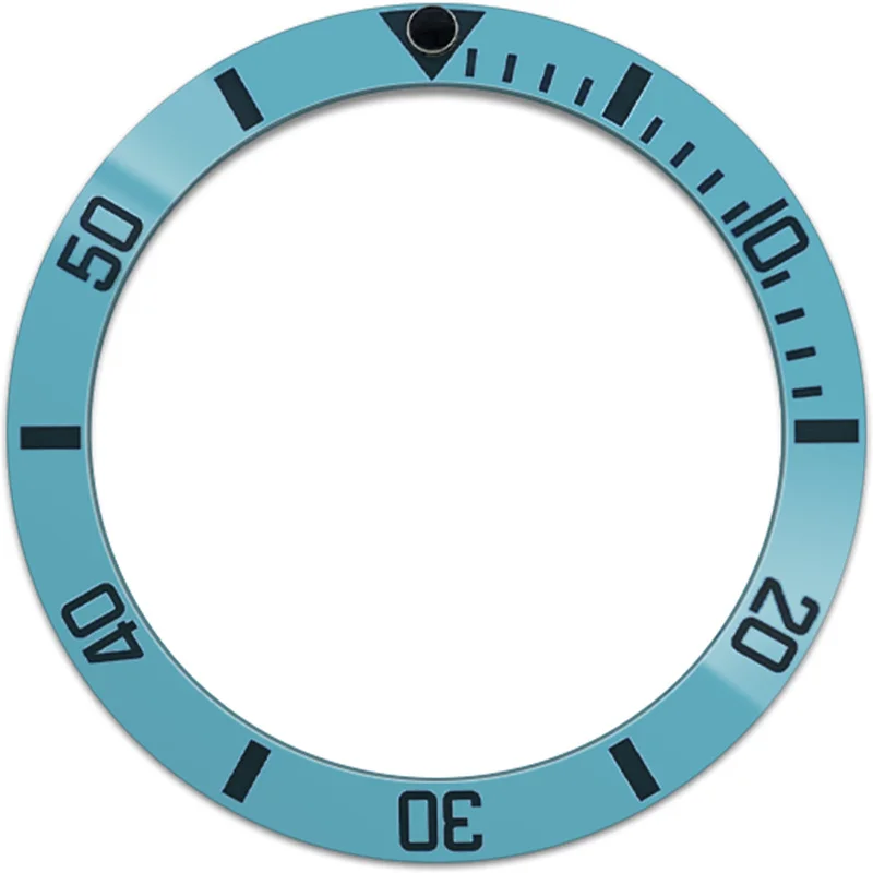 Mod 38Mm Submariner Luminoso Inserto Cornice Cermaic Adatto Per Orologio Seiko 009 Srpd 007