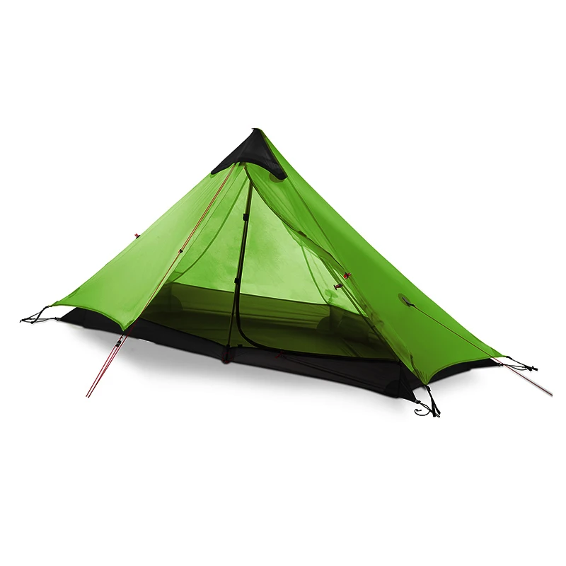 Flame'S Creed Lanshan 1 Persona Outdoor Tenda Da Campeggio Ultraleggera Single Man 3 Season Tenda Professionale 15D Silnylon Senza Stelo