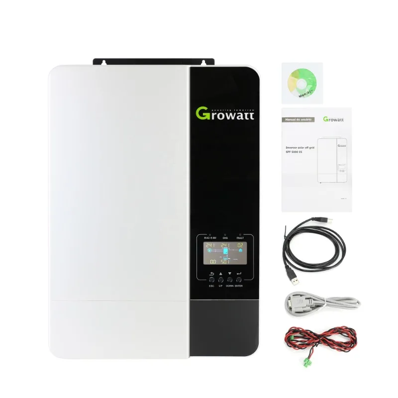 Growatt Spf 5000Es Inverter Off Grid 3500W Spf 3500Es Inverter Solare Growatt Spf 5000 Es