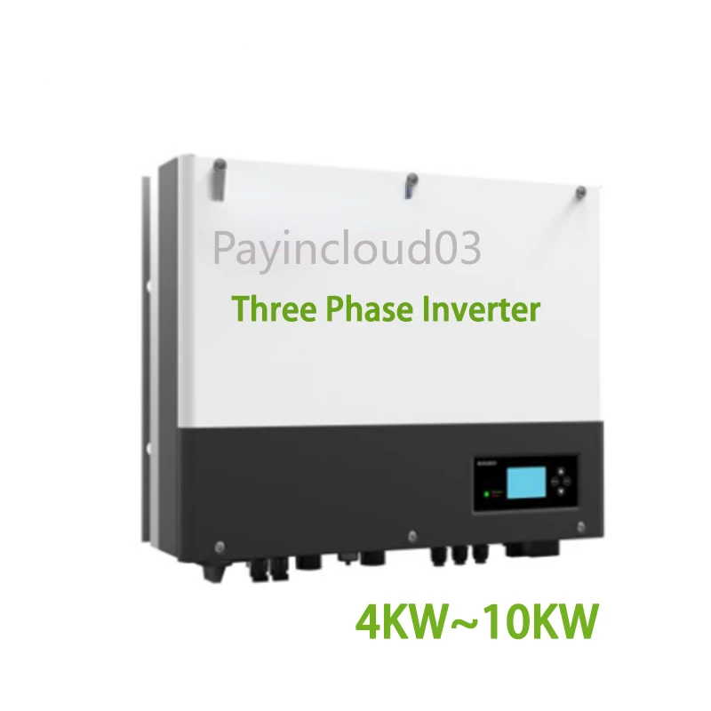 Growatt Convertitore Ibrido Trifase 10Kw Sph10000Tl3-Bh 5Kva Mercato Ue 400V Lifepo4 Hv Inverter Batteria Solare 8000 W