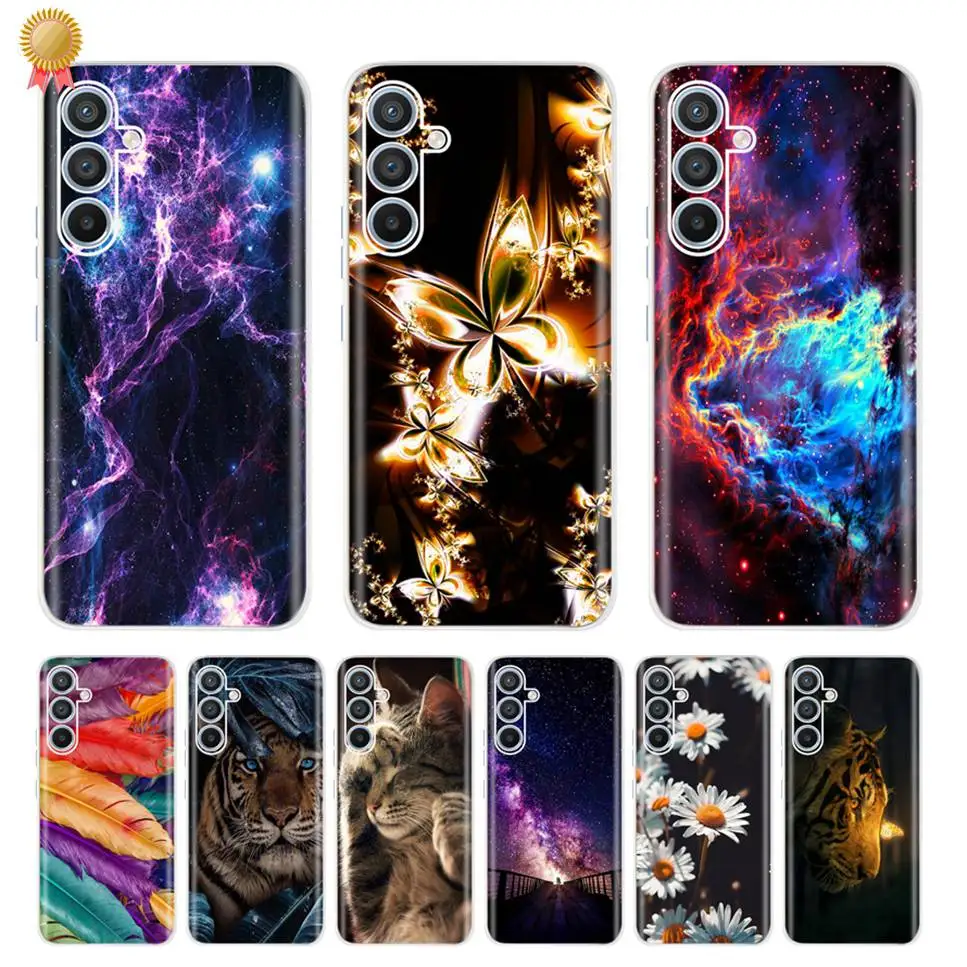 Per Samsung Galaxy A54 A 54 5G Custodia Cute Butterfly Men Cover Posteriore In Silicone Tpu Antiurto Per Samsung A54 A 54 A546V Funda