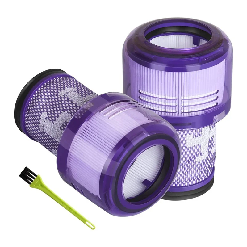 Filtro Hepa Da 2 Pezzi Per Dyson V12 Slim Detect Absolute Extra/Total Clean/Aspirapolvere 971517-01