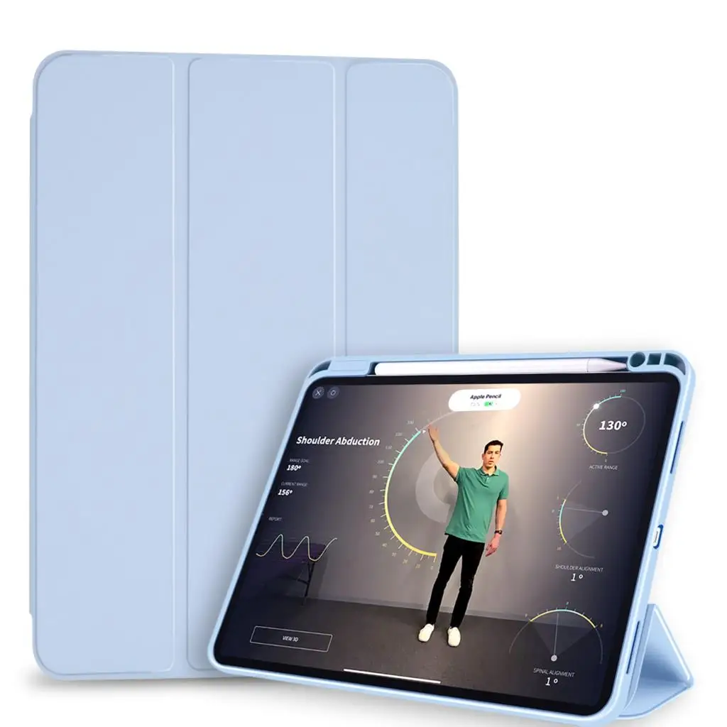 Per Ipad Pencil Cases Funda Ipad Pro 12.9 Case 2021 Ipad Pro 11 Case 2020 Ipad Air 4 Case Pro 12.9 5Th M1 Pro 11 3Rd Cover