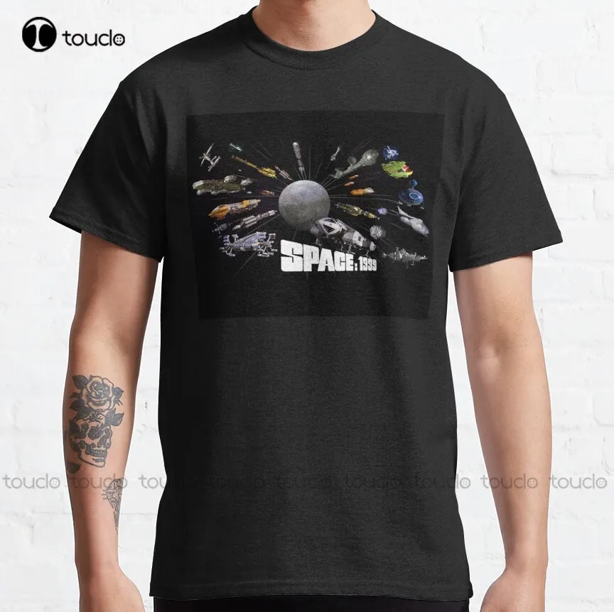 Space: 1999 Anno 1 Space Ships Classic T-Shirt T Shirt Print Printer Cotton Outdoor Simple Vintag Casual Tee Shirts Xs-5Xl Retro
